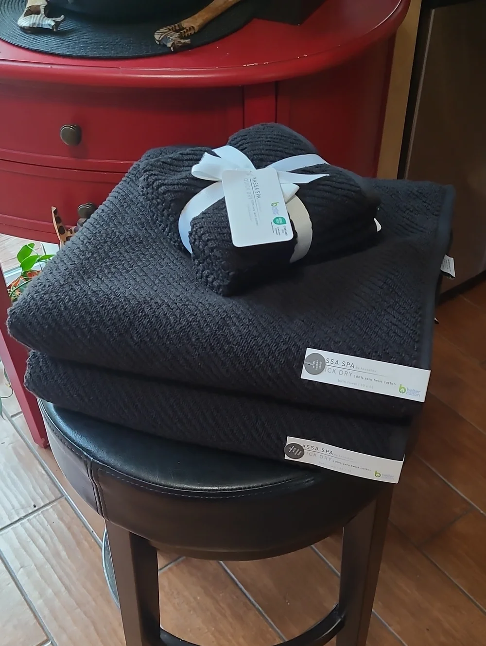 Kassa Spa Textured Bath Towel Set